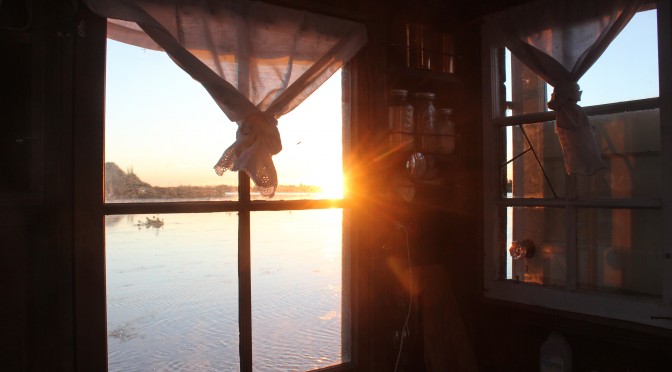 Sunset on the Sacramento Delta