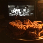 Night alone on the Shantyboat baking oatmeal cookies