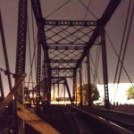 BNSF Crescent Railroad Bridge across the Mississippi River