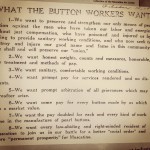 “What the Button Workers Want”