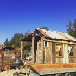 Secret History #Shantyboat at Roaring Camp and Big Trees Railroad, Felton. #SecretHistory #BoatsAndTrains #Railroad