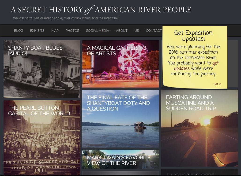 This is totally geeky insider info, but i wanted to tell you that the Secret History website has been totally redesigned