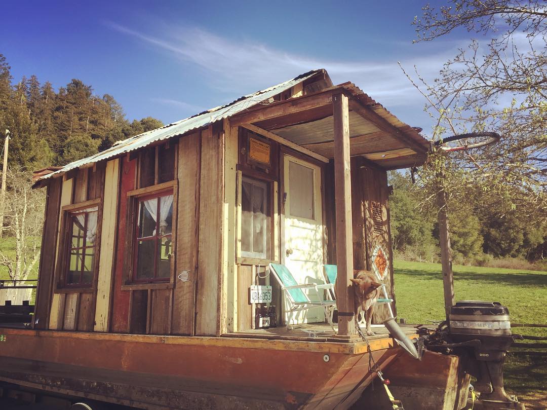 Secret History #Shantyboat at Roaring Camp, Felton.