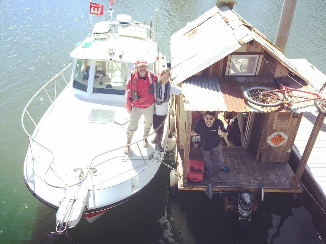 A Crazy Plan to Launch the Shantyboat in the Ocean