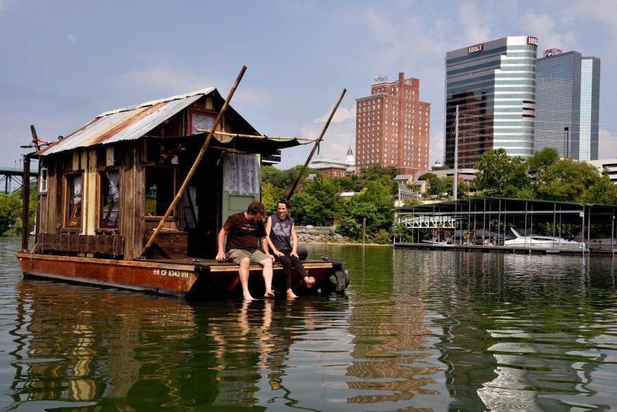 Knoxville News Sentinel: California artist launches 652-mile Tennessee River trip from Volunteer Landing