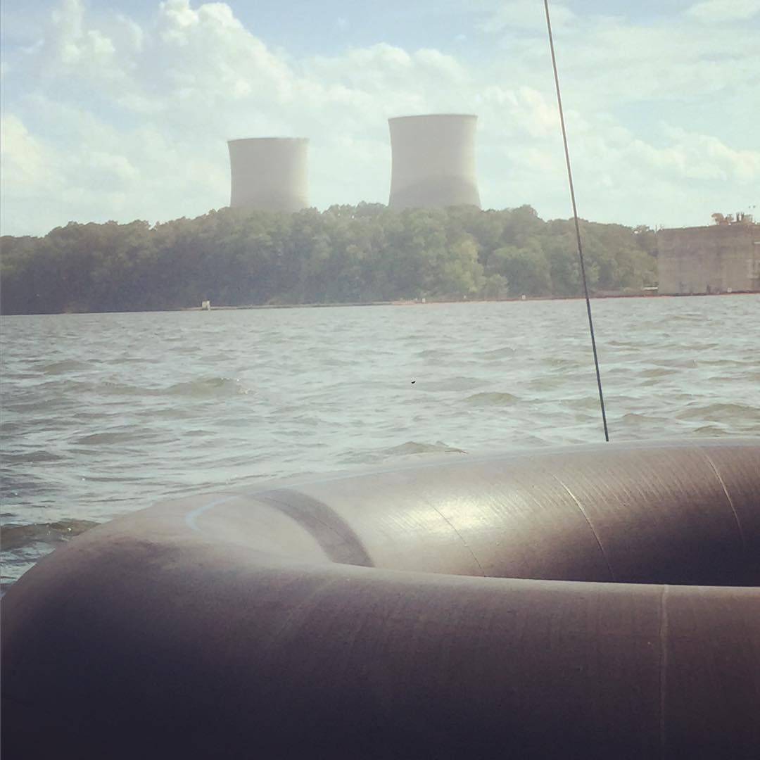 The second nuclear power plant we’ve visited in the last 40 miles on the river