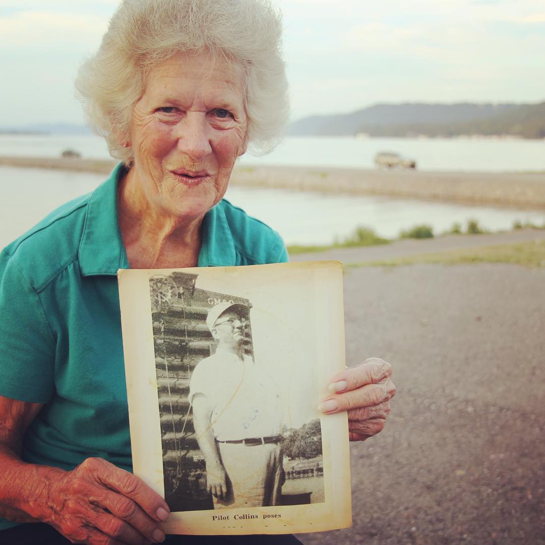 Doris Turner talked to us about her daddy who was a captain on the Guntersville and Huntsville steamboats hauling railroad cars 22 miles to Hobbs Island