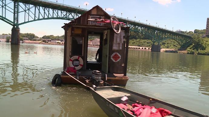 WVLT Knoxville: Shanty boat tours America’s rivers via Knoxville