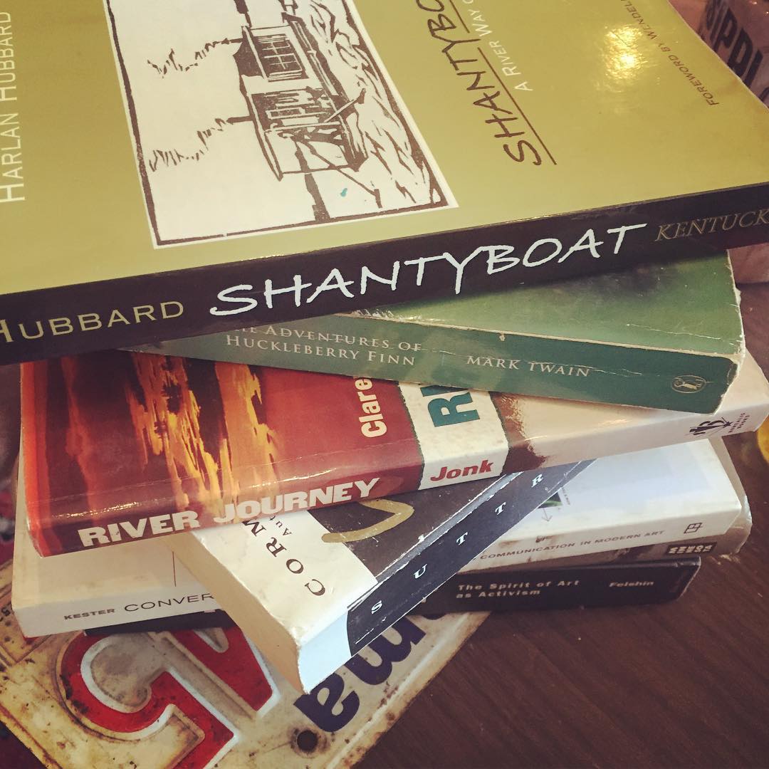 Shanty books at Florence exhibition