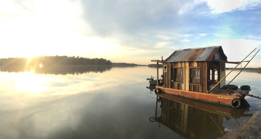 Times Daily: Telling secrets: California artist gathers river stories from a shanty