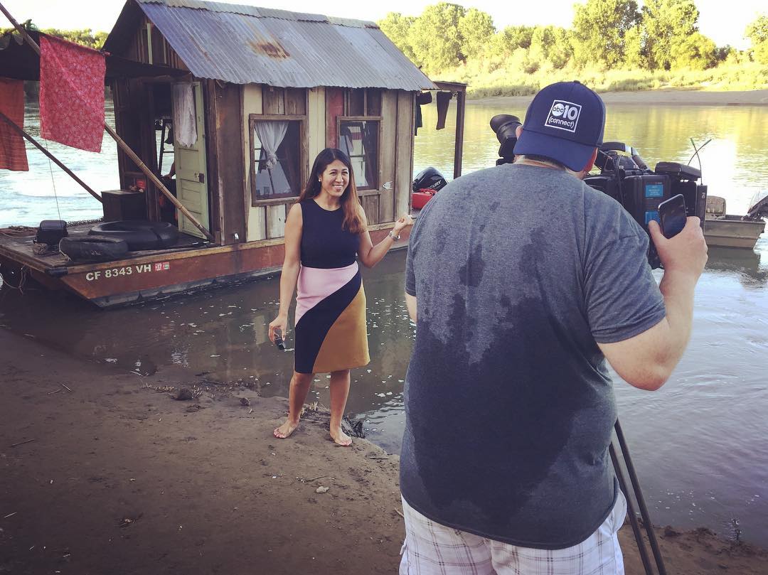 ABC10 out of Sacramento has us do stupid human boating tricks for an extensive report about the Secret History project