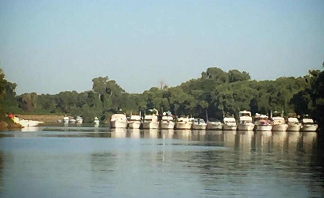 The mysterious Party Yacht Wall on the American River