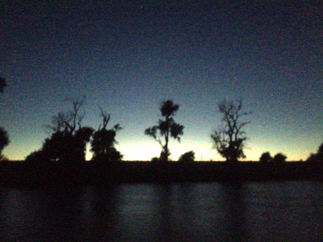 Night out in the sloughs, the network of labyrinthian waterways in the Delta