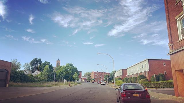 What happened down here? Half a block from the waterfront, what I had to have been the center of commerce or industry, now empty lots and ugly blocks of what look like low income housing