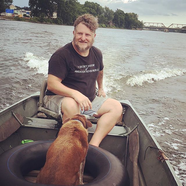 Headed across the river from Waterford to Troy