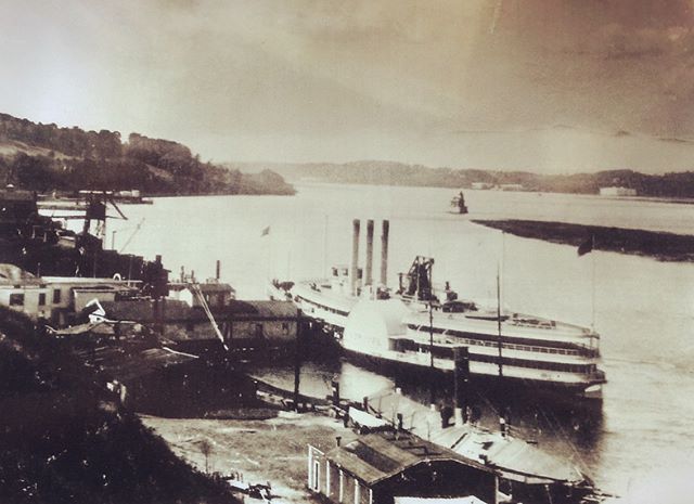 Leo Bower generously shared photos he’s collected of the early days of the Hudson waterfront