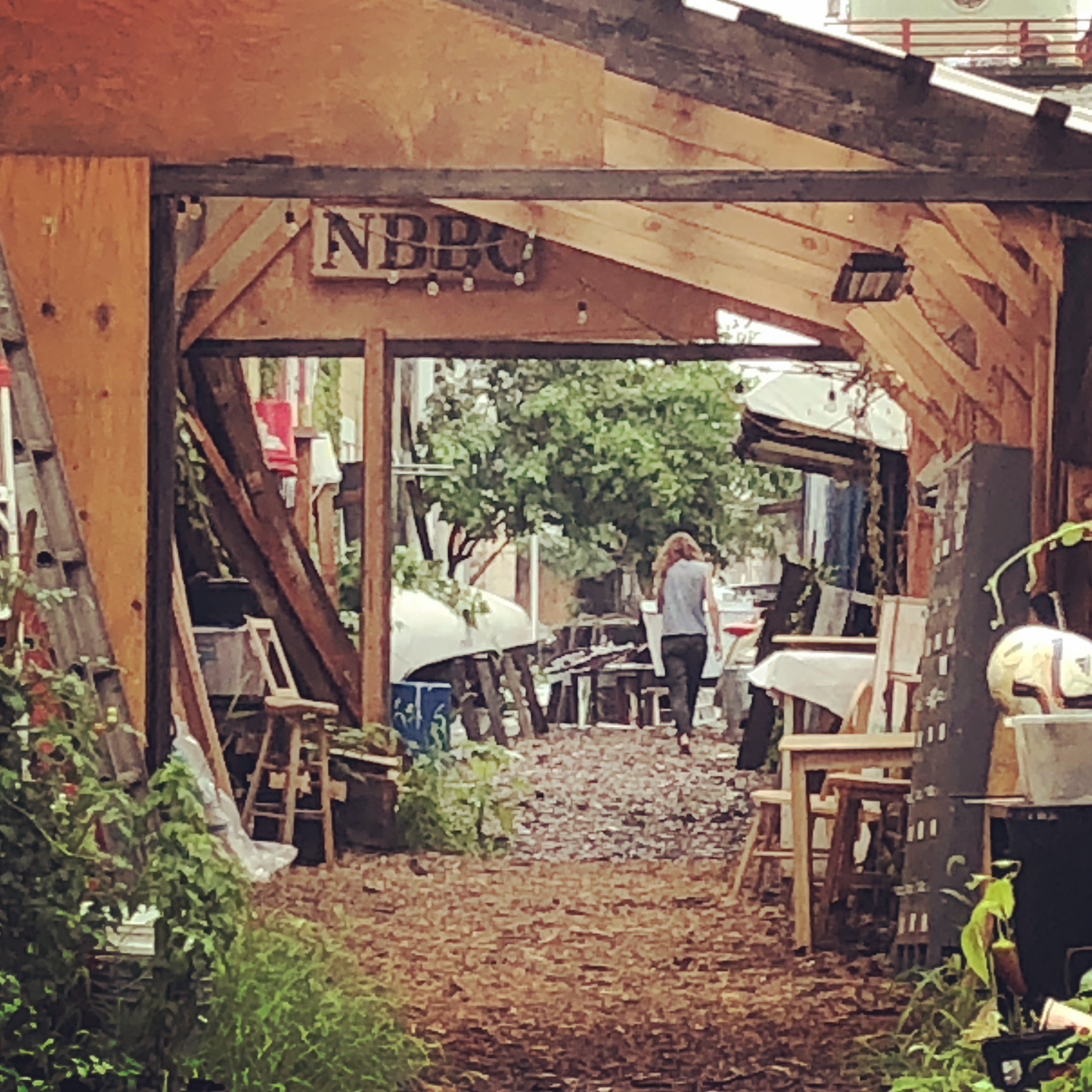 Talk about adaptive ingenuity among river people: North Brooklyn Boat Club