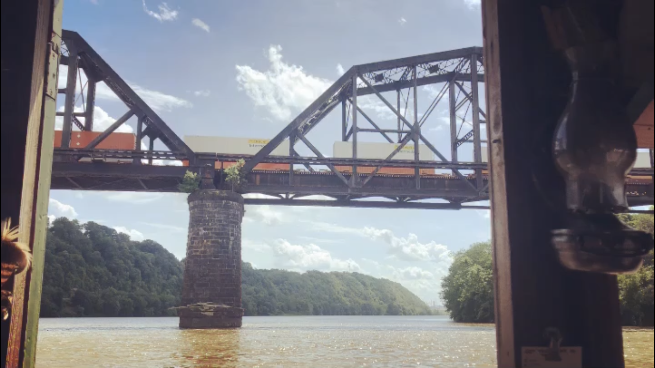 As everyone knows, when you drive under a train, it’s good luck.