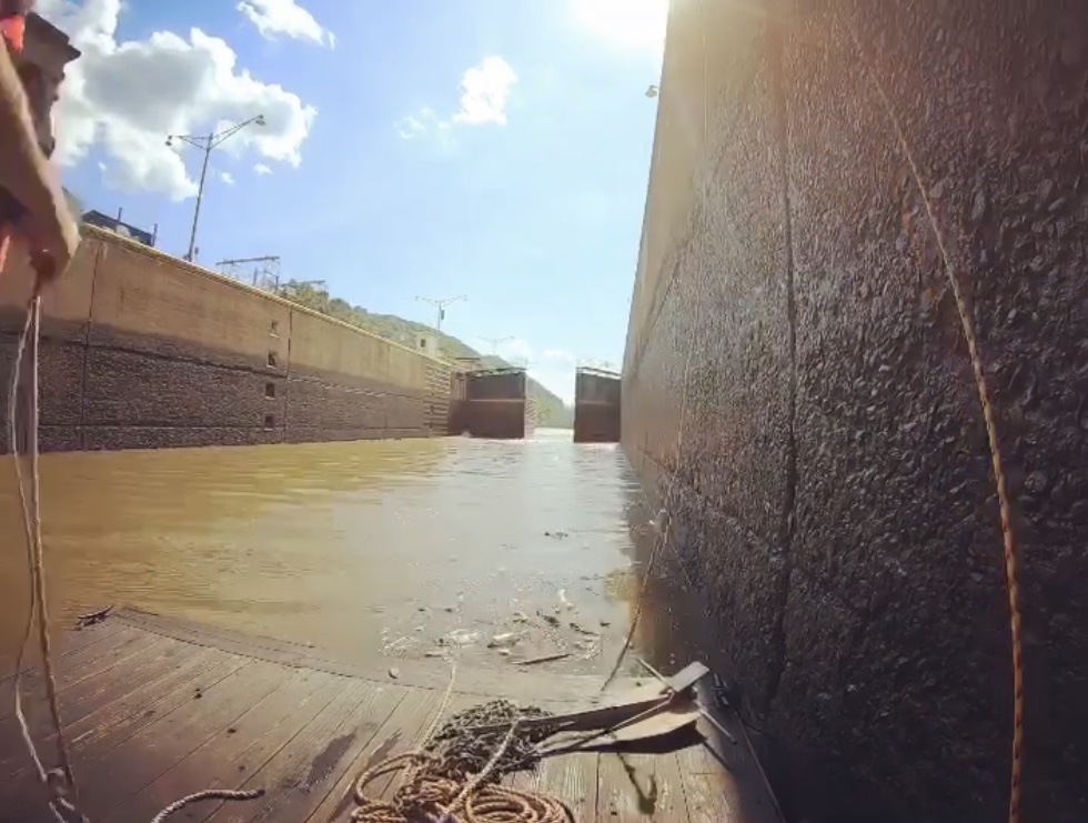 Montgomery Locks on the Ohio River