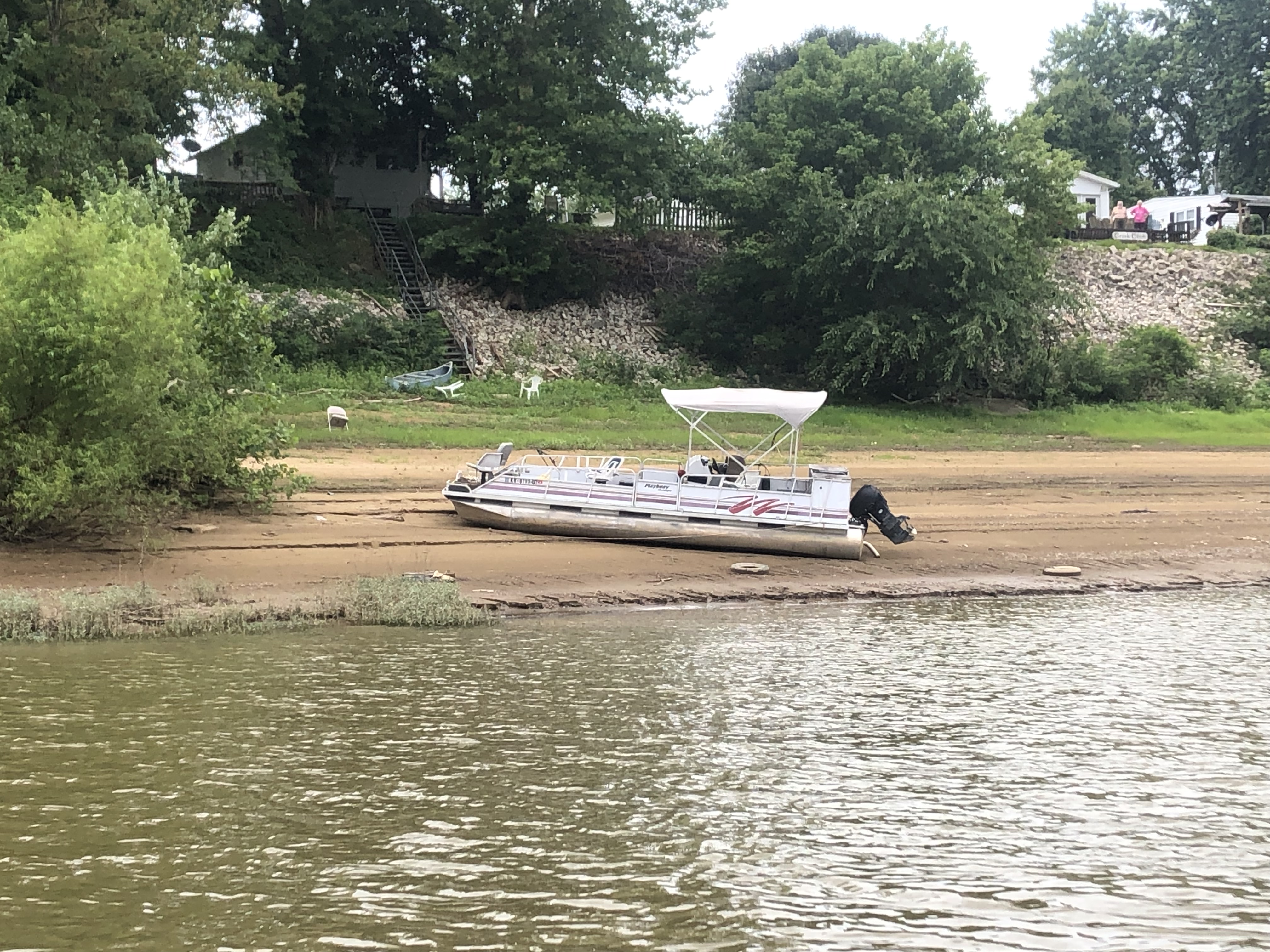 A reminder of what happens if you’re not ready for the river to drop