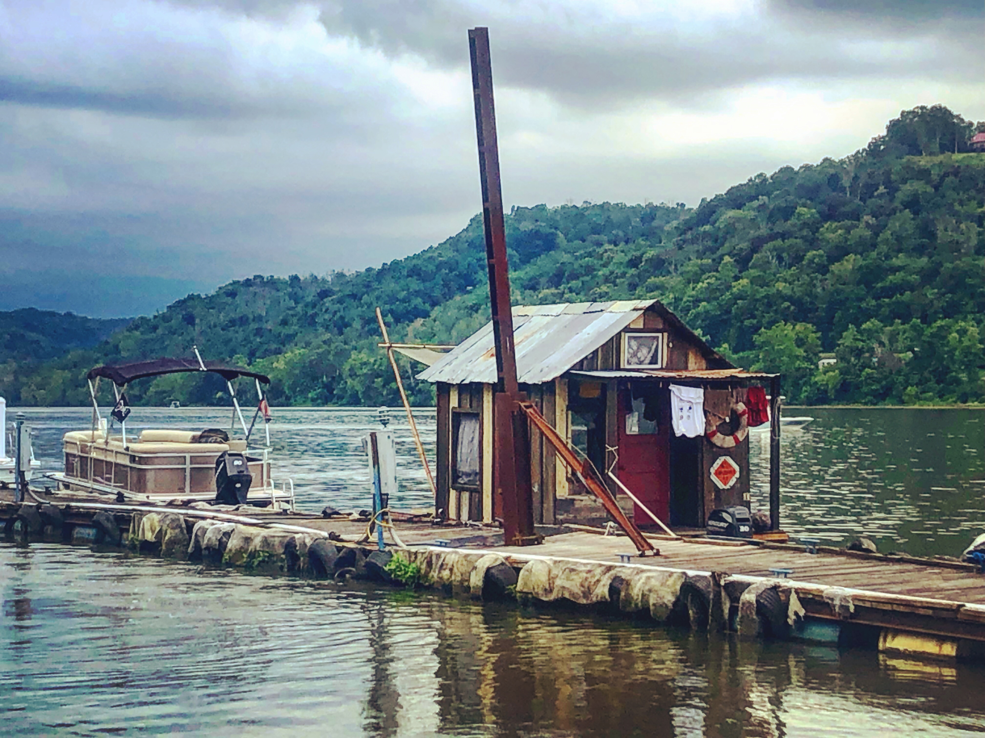 Storm coming in at Ripley Boat Club