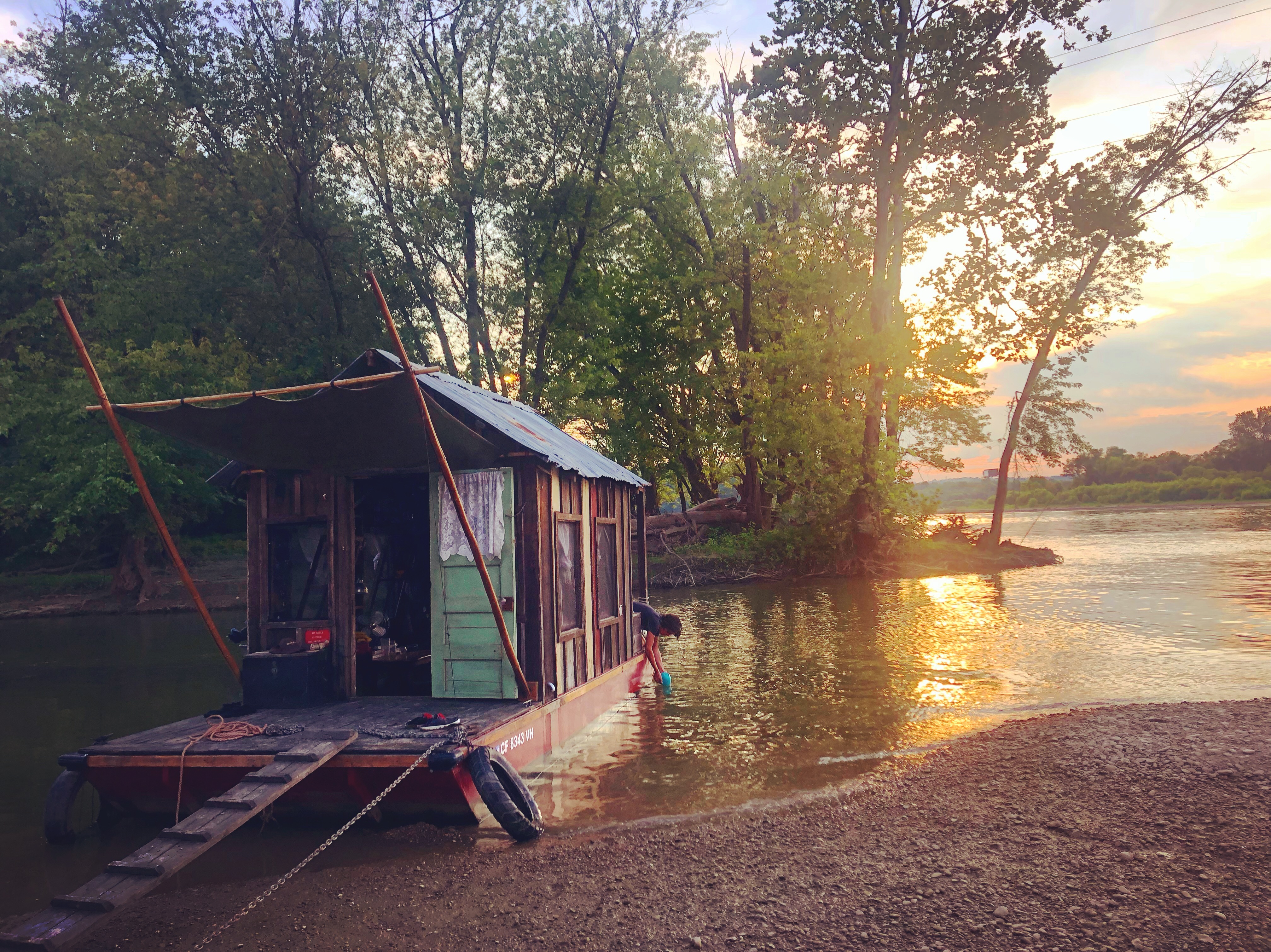 Shantyboat on the Great Miami