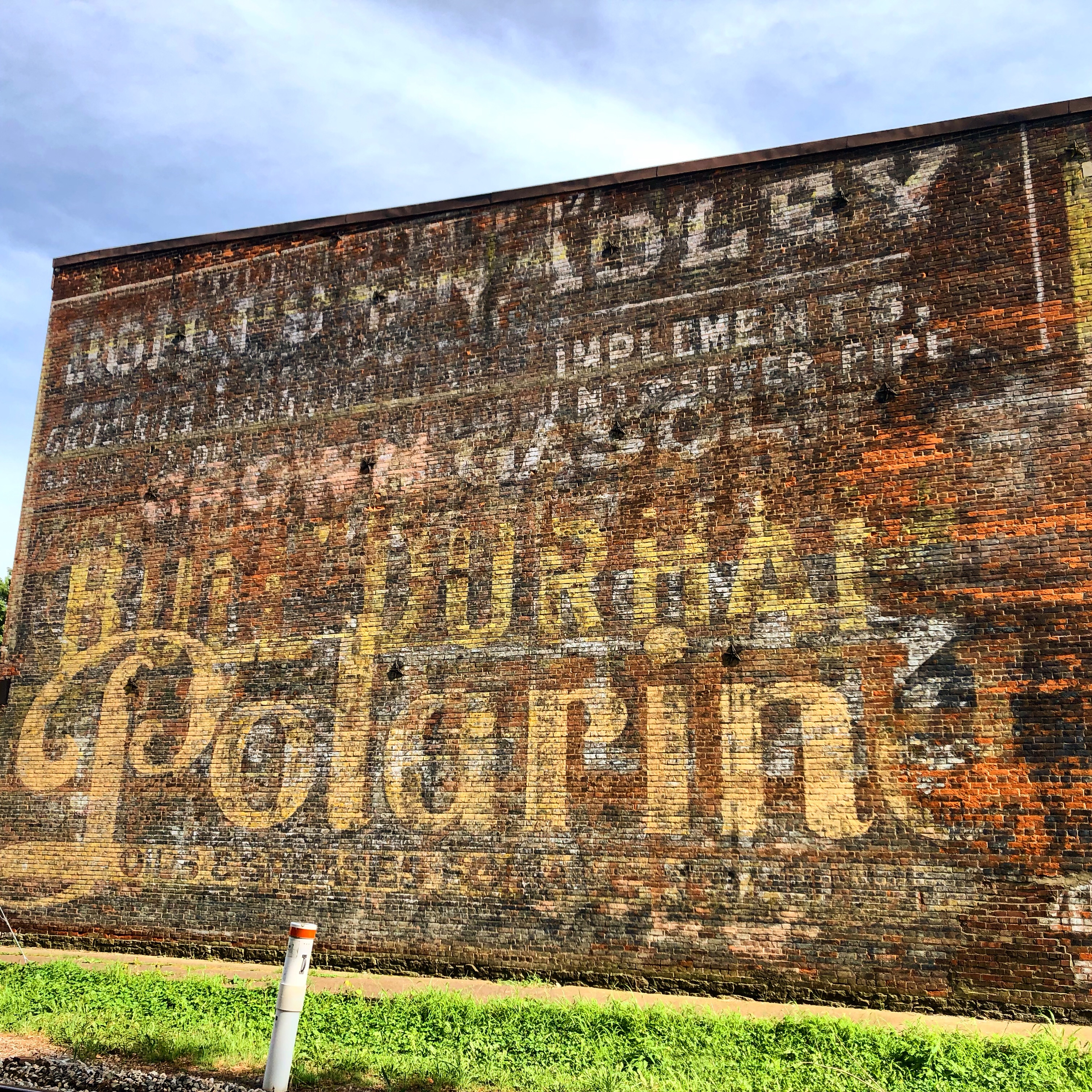 Ghost sign in Augusta, Ky. What is Polarine anyway?