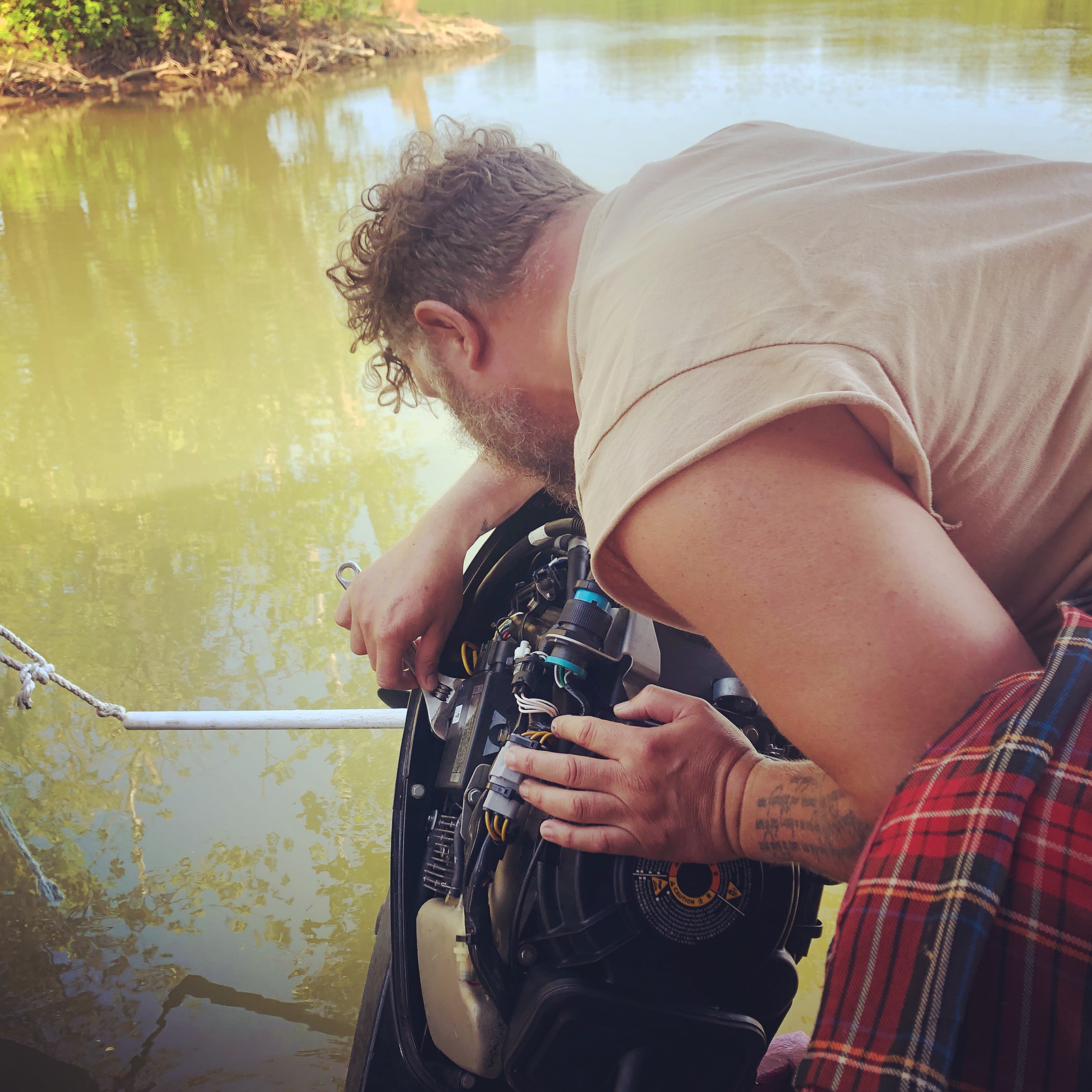 Hmm. Unexpected engine trouble strands us in a backwater