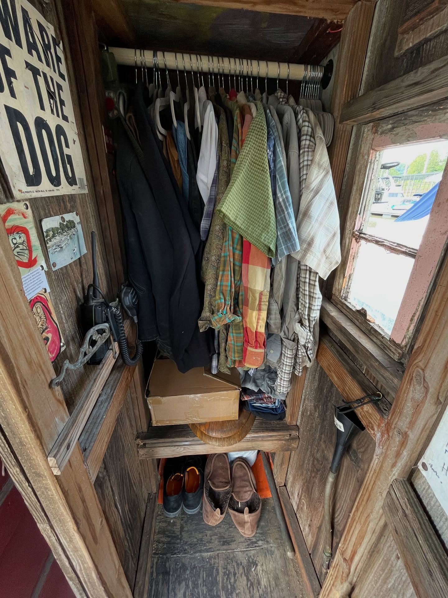 The Artist’s Walk-In Closet