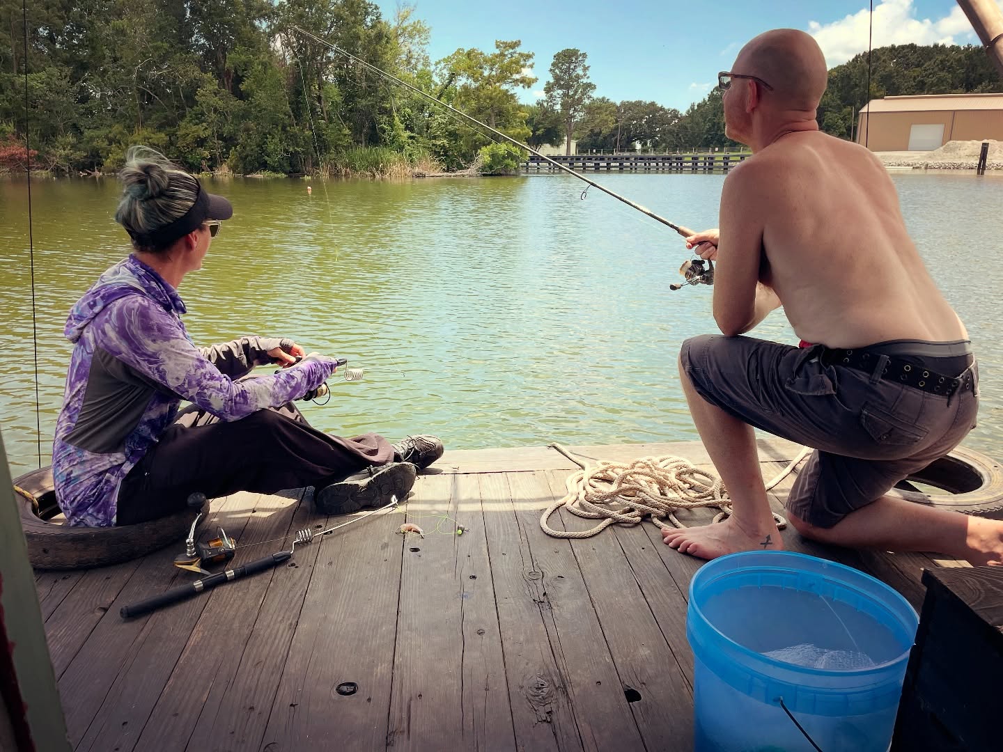 Angela and the Fishing Life